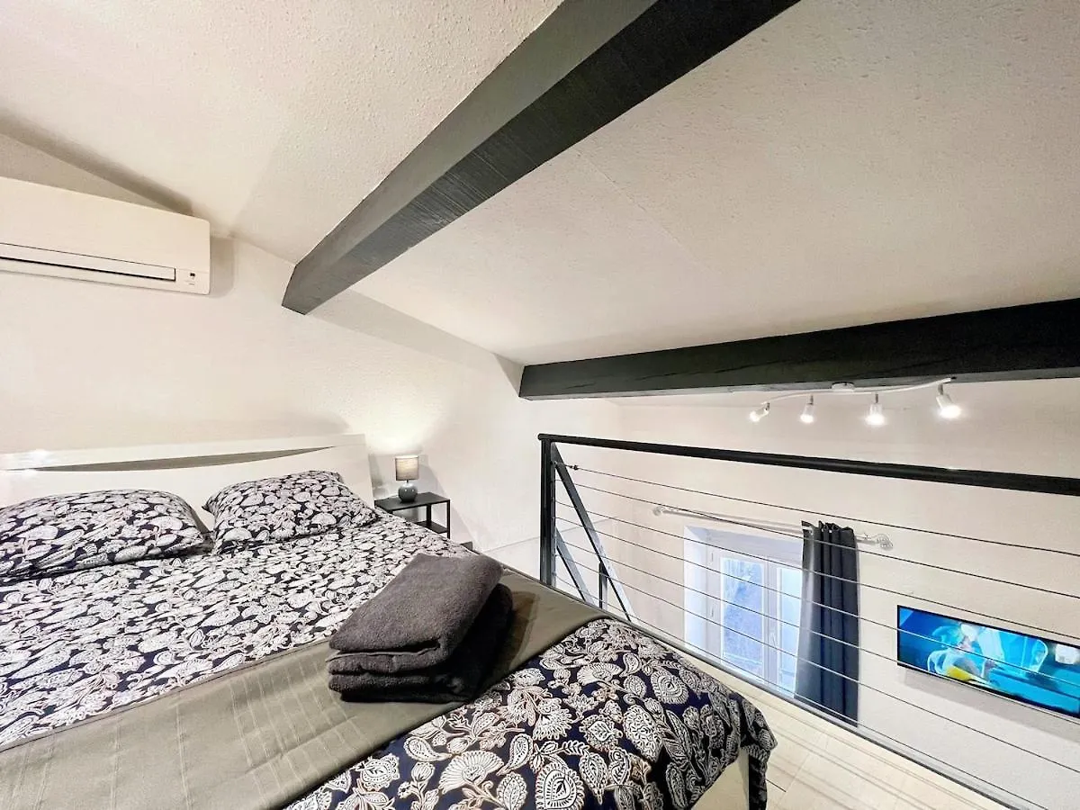 La Forgia - Centre Historique, Duplex, Clim, 2 Personnes Apartment Istres